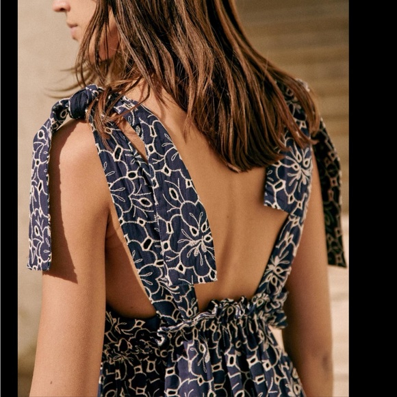 Sezane long dress NWT - Picture 4 of 8